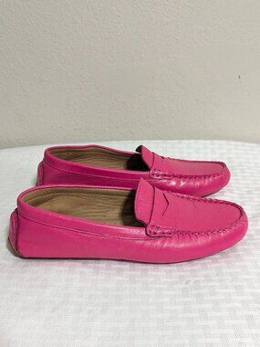 Flag LTD Womens Morgan Leather Penny Loafer Moccasin Shoes Size 6